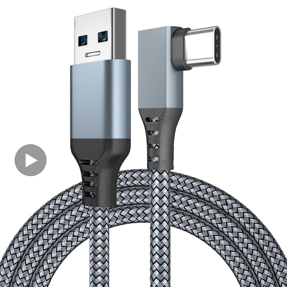 Oculus Quest 2 Link Cable 3.5M USB A to Type C for PC VR Streaming and Virtual Reality Headset Data Transfer Connection