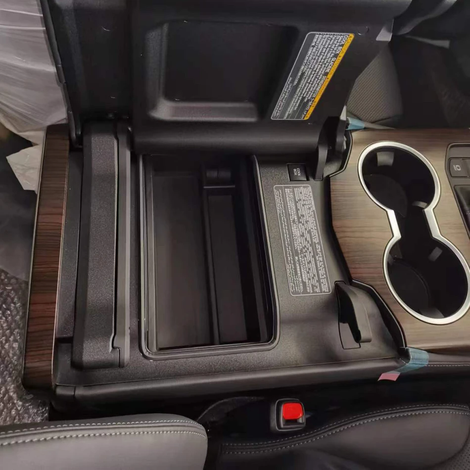 Car Organizer Tray for Toyota Land Cruiser J300 LC300 2022 2023 2024 2025 Interior Center Console Storage Armrest Box Holder