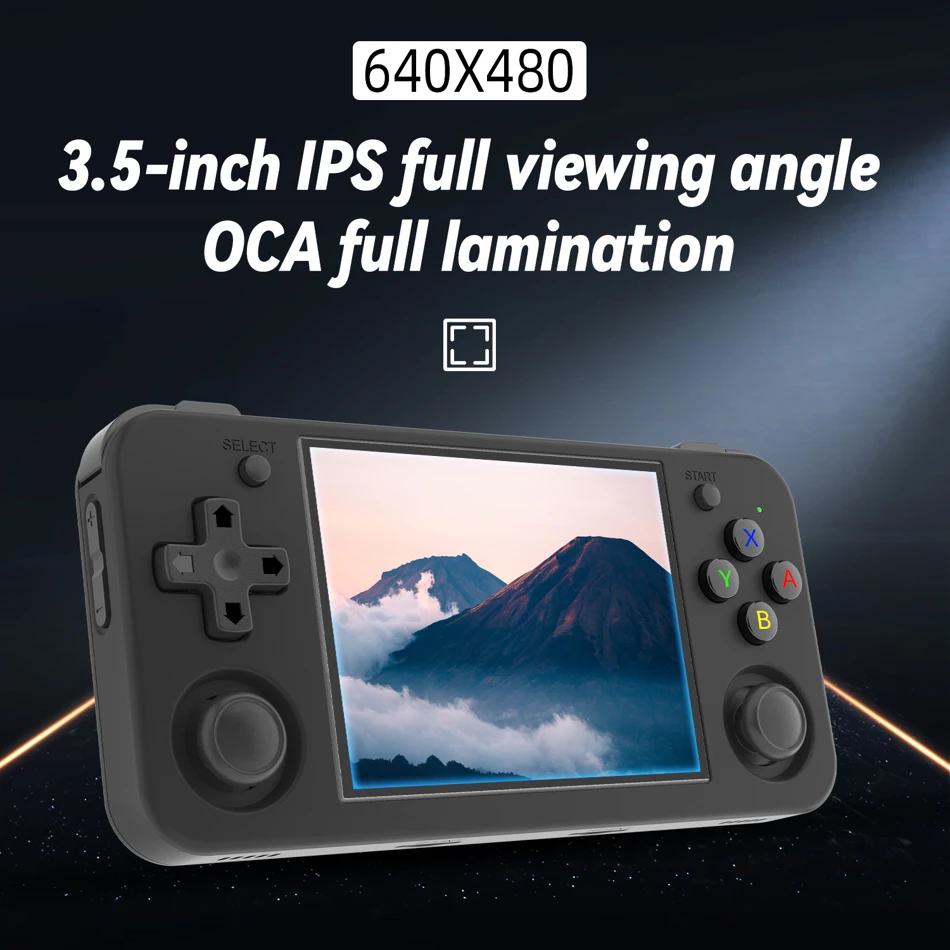 Anbernic RG35XX H 64Bit And-held Consoles For Playing Video Games 3.5-inch IPS 640 480 Screen Retro Game Player 3300 mAh Battery