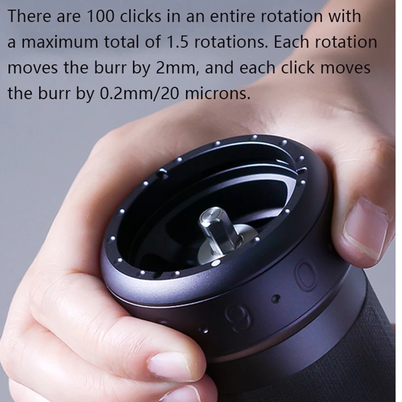 1zpresso Kultra Manual Coffee Grinder, Portable Coffee Mill, Adjustable 304 Stainless Steel Burr, Special 7-Core Burr