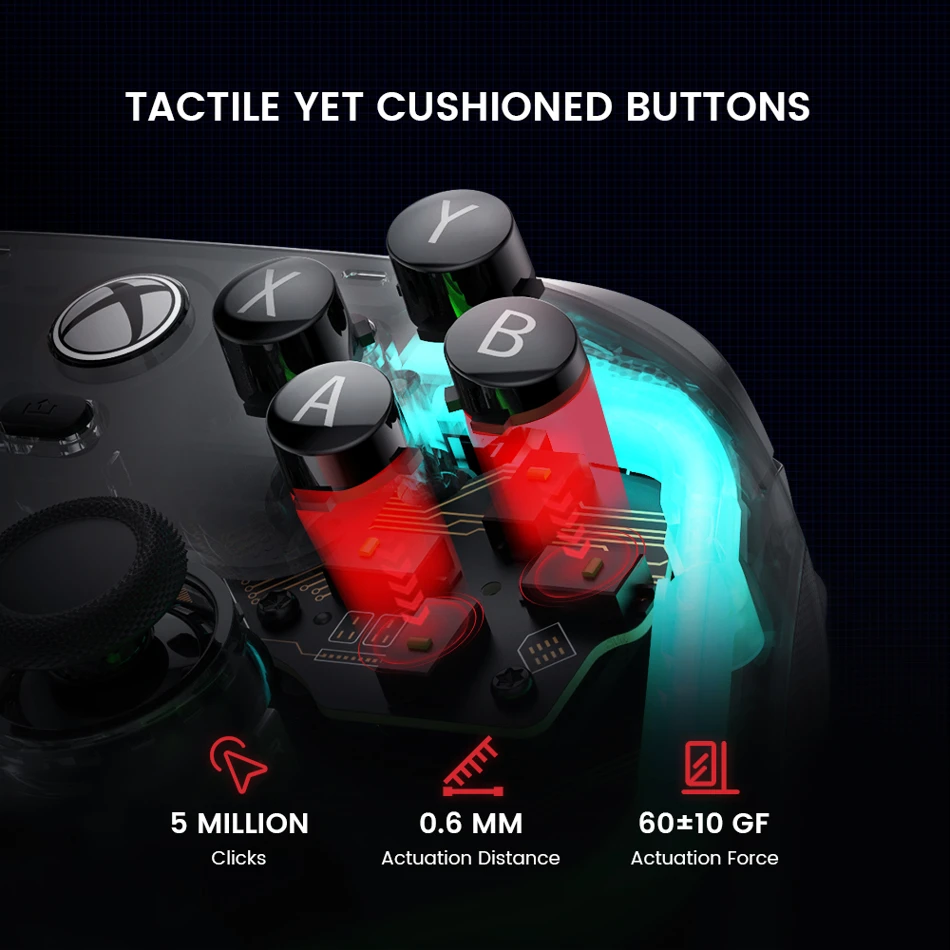 GameSir Kaleid Xbox Controller Wired Gamepad Xbox Series X Xbox Series S Xbox One Hall Effect Joystick