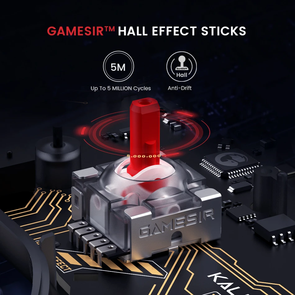 GameSir Kaleid Xbox Controller Wired Gamepad Xbox Series X Xbox Series S Xbox One Hall Effect Joystick