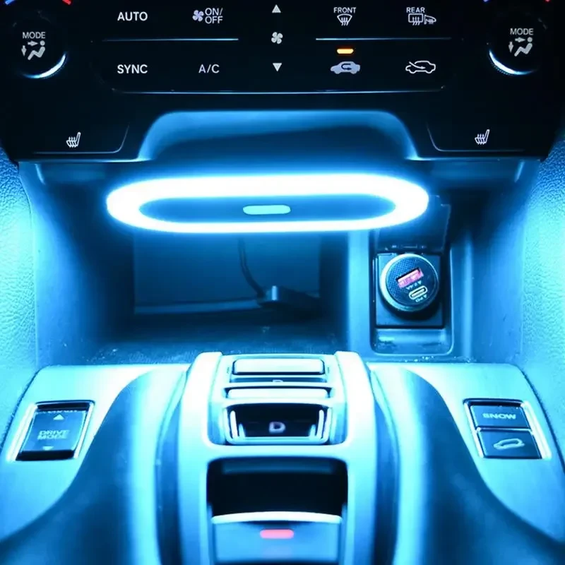 Universal Rechargeable LED Reading Light for Car Interiors, Ambient Ceiling Lighting