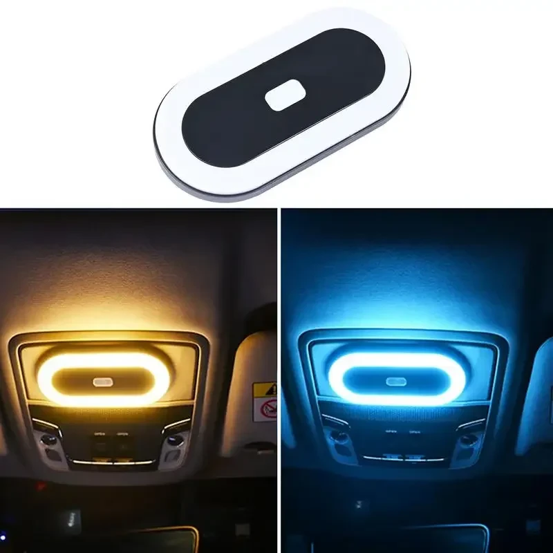 Universal Rechargeable LED Reading Light for Car Interiors, Ambient Ceiling Lighting
