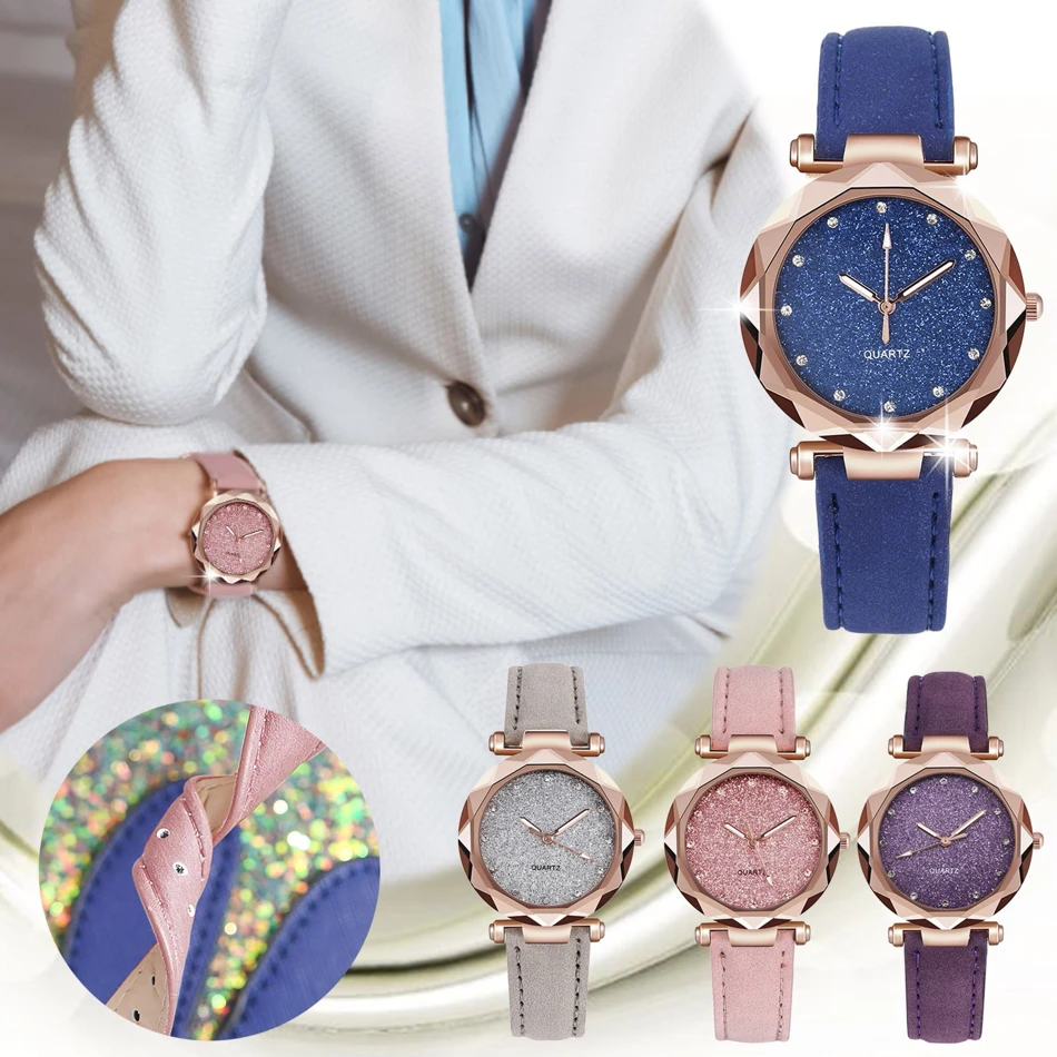 Women'S Watches For Small Wrists Women Belt Scale Dotted Little Watch Watch Frosted Point With Roman Women Relojes Para Mujer