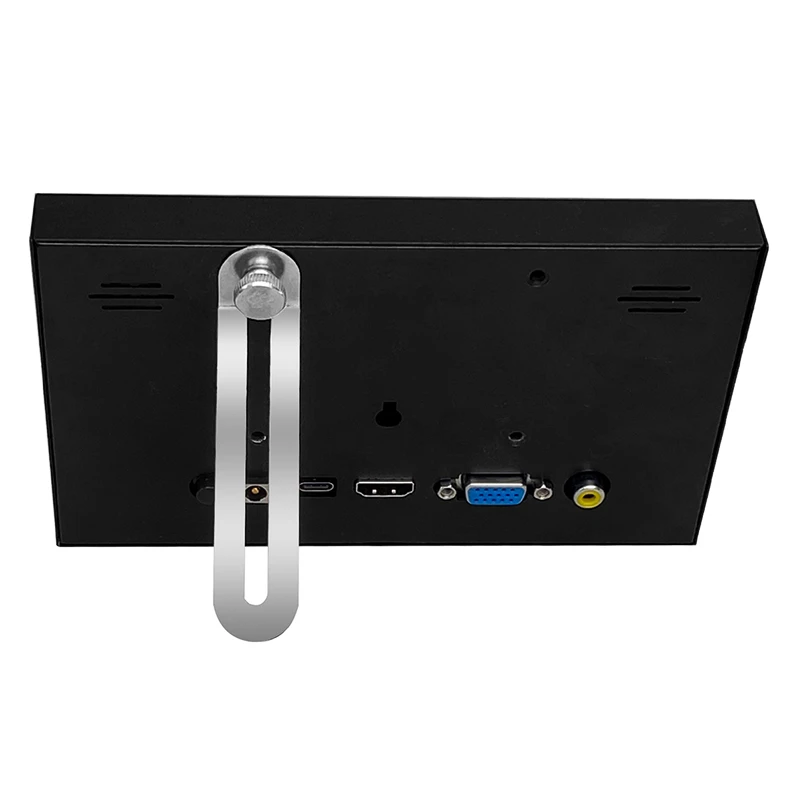 Elecrow RC07 7 Inch Portable Screen 1024x600 IPS LCD Monitor HDMI VGA AV Input DC Type-C Power for PC Laptop Camera TV Box Raspberry Pi