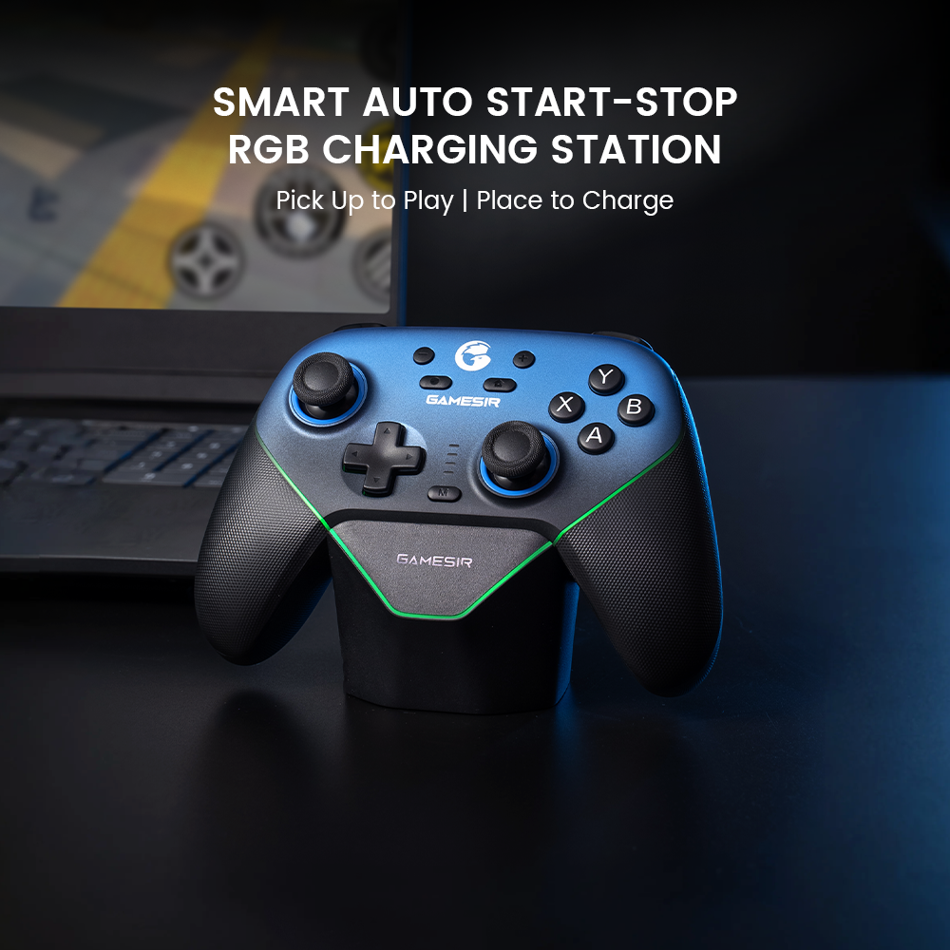GameSir Super Nova Wireless Switch Controller charging station Hall Effect joystick PC Nintendo Switch 2 Android