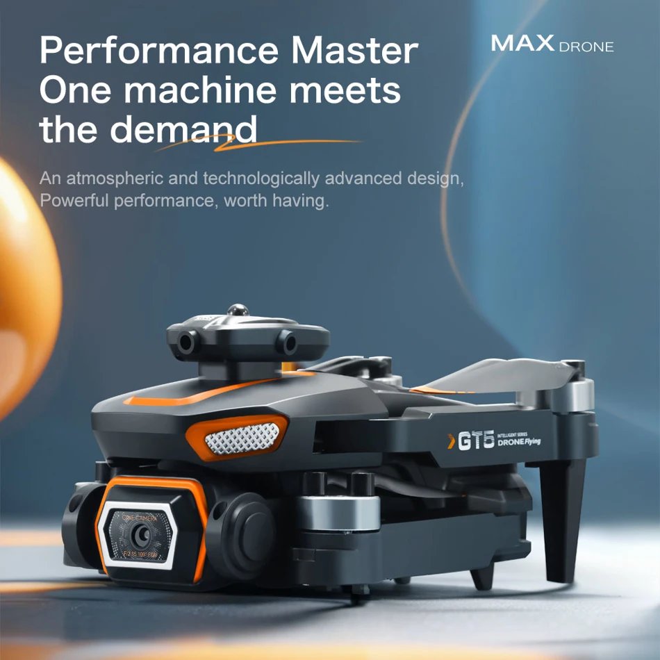 Xiaomi GT5 Mini Drone with 4K Professional 8K HD Camera and Screen, Brushless Motor, Optical Flow, and Obstacle Avoidance RC Quadcopter