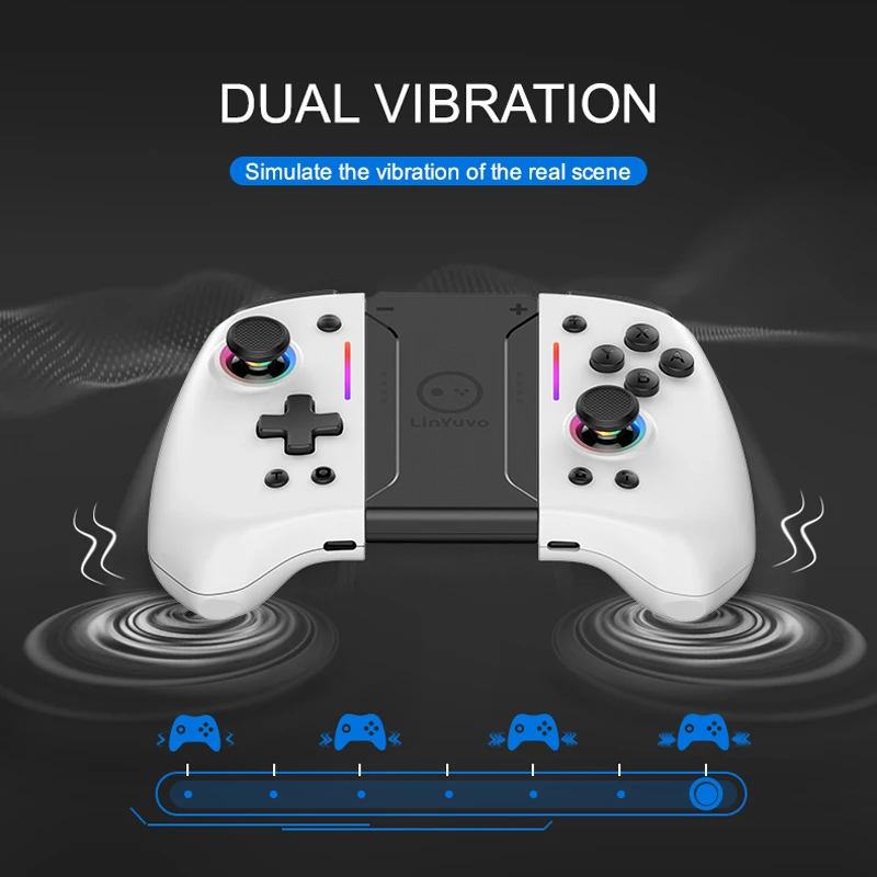 Wireless Bluetooth Control For Nintendo Switch OLED Lite Gamepad Controller Hall Effect Wireless Gamepad Accessories