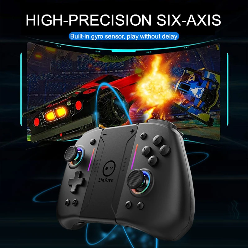 Wireless Bluetooth Control For Nintendo Switch OLED Lite Gamepad Controller Hall Effect Wireless Gamepad Accessories