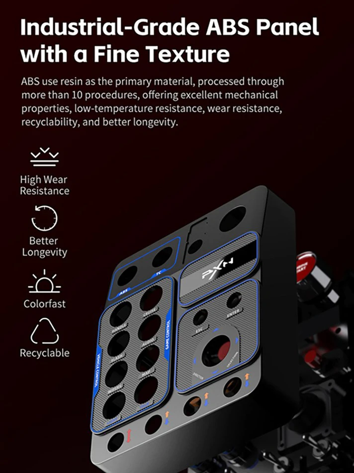 Programmable Central Control Box for PC with 30 Custom Buttons and RGB Backlighting PXN-CB1