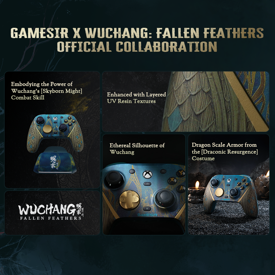 GameSir G7 Pro Wuchang Fallen Feathers Edition, Wireless Xbox Controller for Xbox Series X S, Xbox One, PC, Android