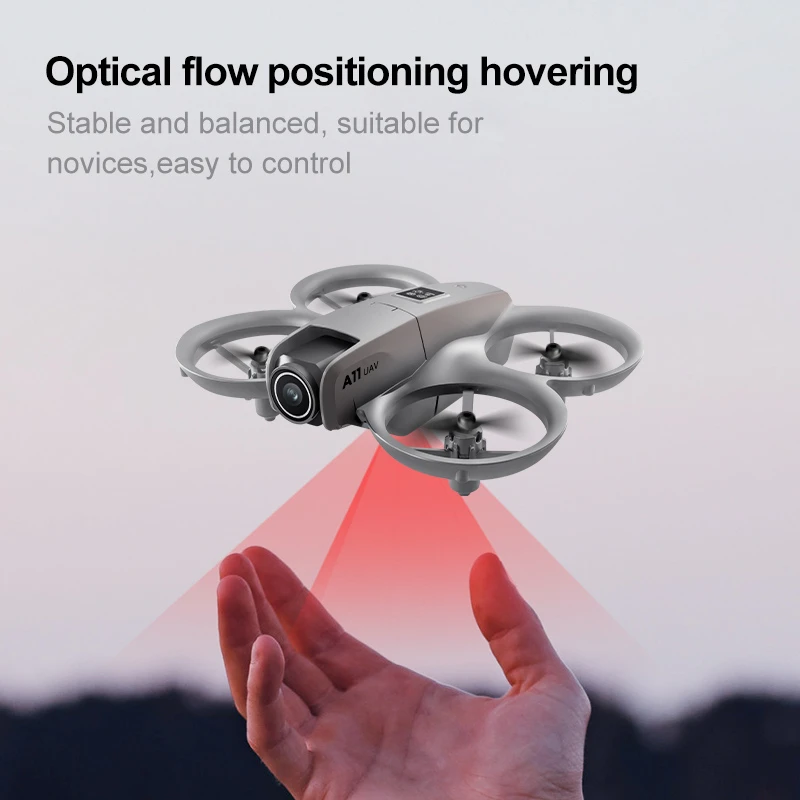 Original A11 Mini Drone 4K Professional 8K HD Camera WIFI 5G Brushless Motor Intelligent Obstacle Avoidance RC Quadcopter Toys