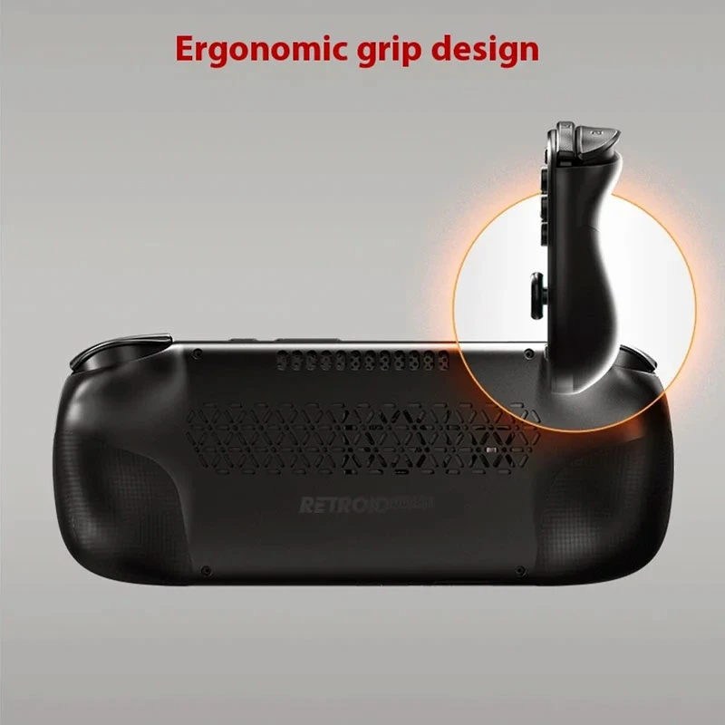 Retroid Pocket 5 Handheld Game Console 5.5 inch AMOLED Screen Android 13 Joystick RGB Lighting Active Cooling Video Games