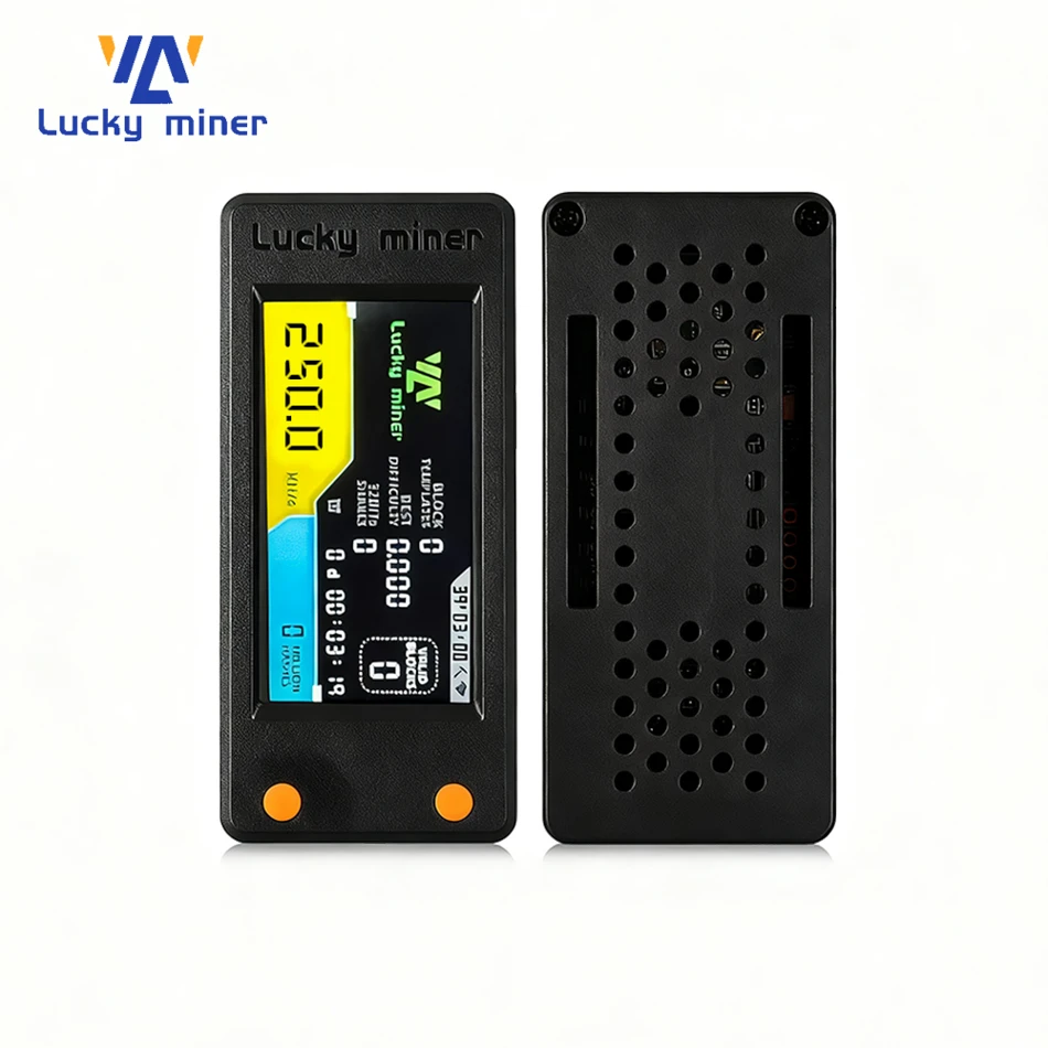 LuckyMiner LV02 250KHS Crypto Miner, Bitcoin ASIC Miner, 250 KH/s, 1.2W, Silent, Home, Energy Saving, Mini Mining Machine