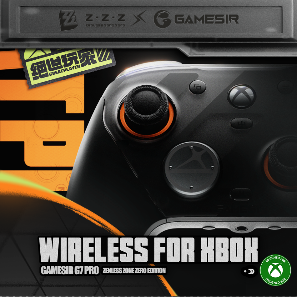 GameSir G7 Pro Zenless Zone Zero Edition, Wireless Xbox Controller, Xbox Series X S, Xbox One X S, Steam, PC, Android