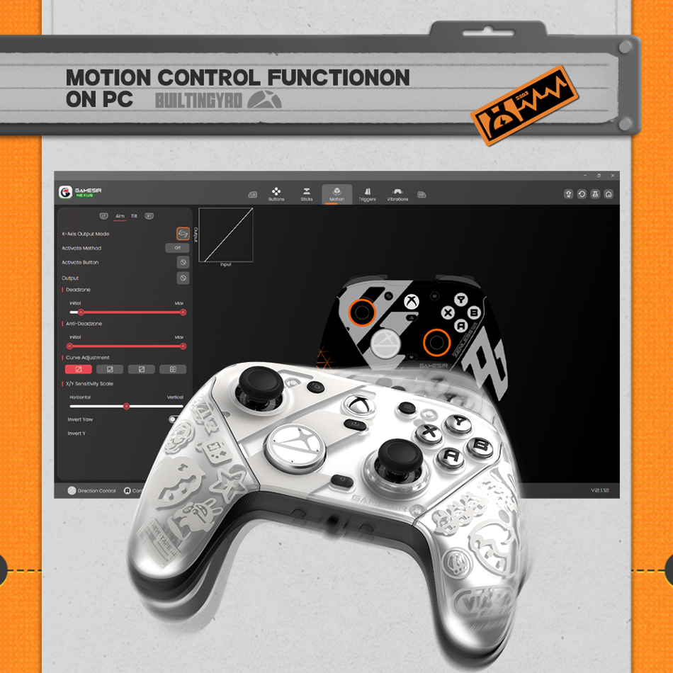 GameSir G7 Pro Zenless Zone Zero Edition, Wireless Xbox Controller, Xbox Series X S, Xbox One X S, Steam, PC, Android