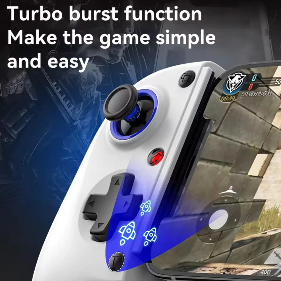 Wireless Controller Phone Bluetooth Gamepad For Switch PS4 PS3 Xbox iPhone Android Mobile Cell PC Control Game Pad Gaming Mando