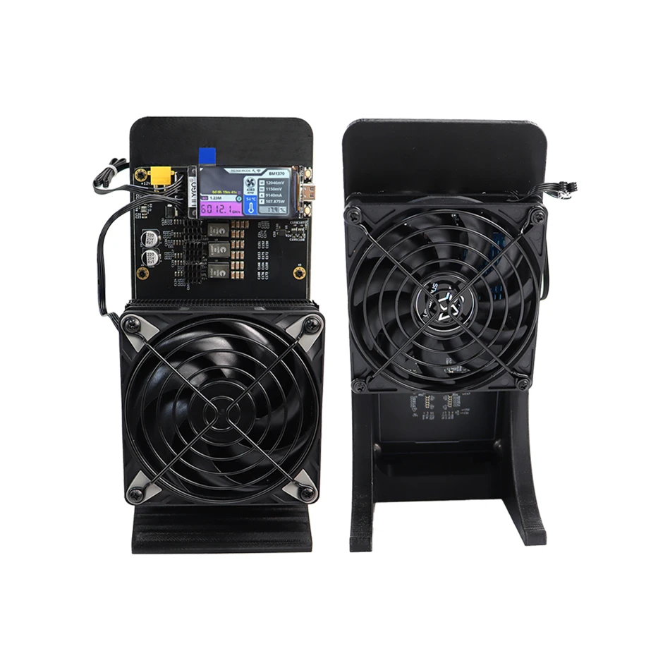 NerdMiner Qaxe 6THs Solo Bitcoin Miner Lottery Ticket BTC Crypto Rig Bitaxe Open Source ASIC Miner, includes device