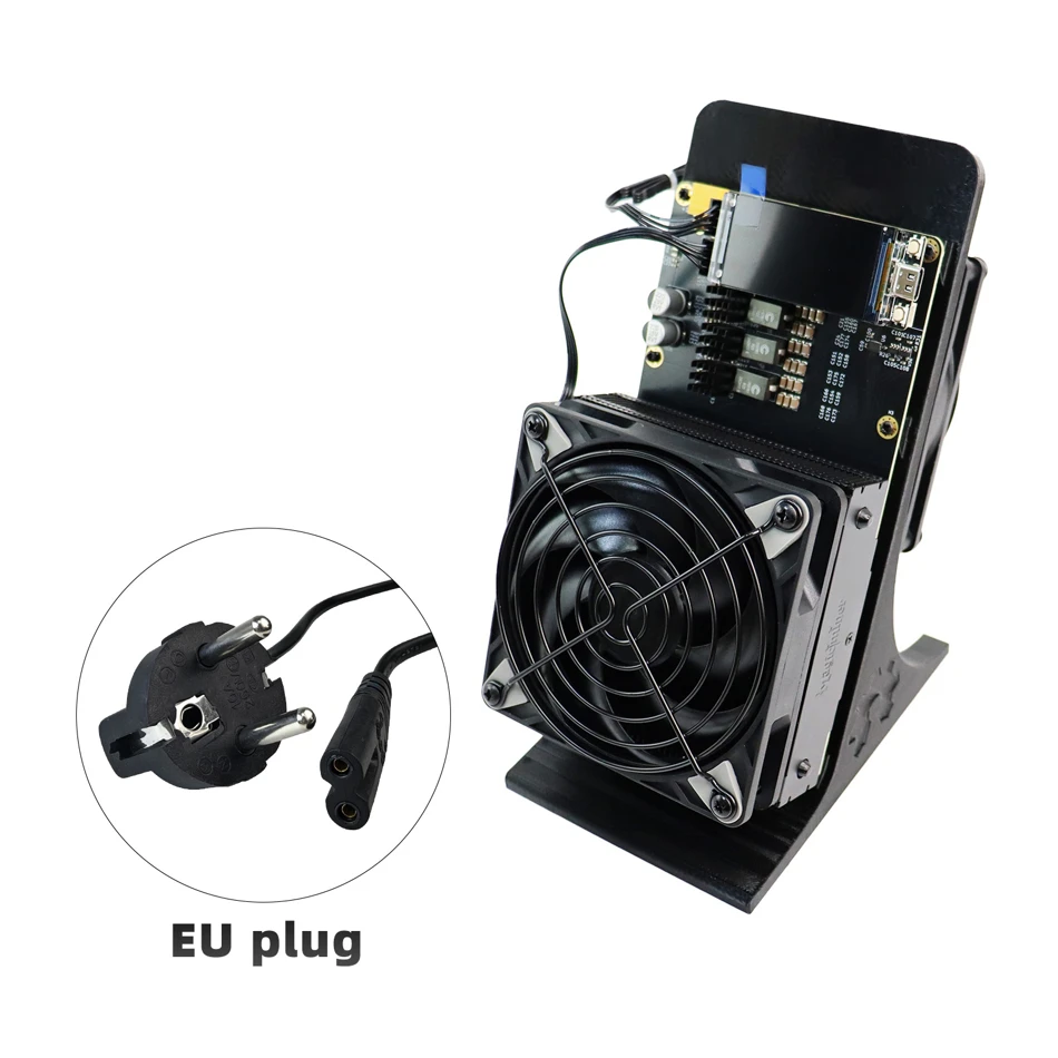 NerdMiner Qaxe 6THs Solo Bitcoin Miner Lottery Ticket BTC Crypto Rig Bitaxe Open Source ASIC Miner, includes device