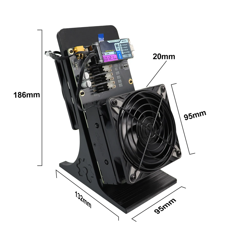 NerdMiner Qaxe 6THs Solo Bitcoin Miner Lottery Ticket BTC Crypto Rig Bitaxe Open Source ASIC Miner, includes device