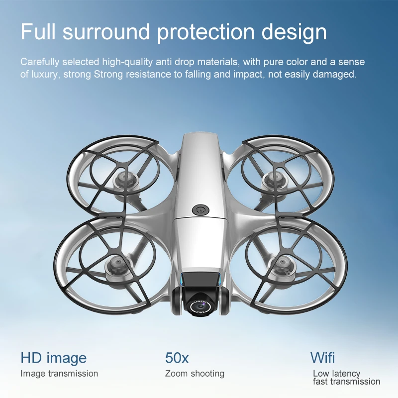 Xioami GT9 Drone GPS Foldable Quadcopter Display Dual Lens WiFi Optical Flow Positioning Powerful Brushless Motor HD Aerial