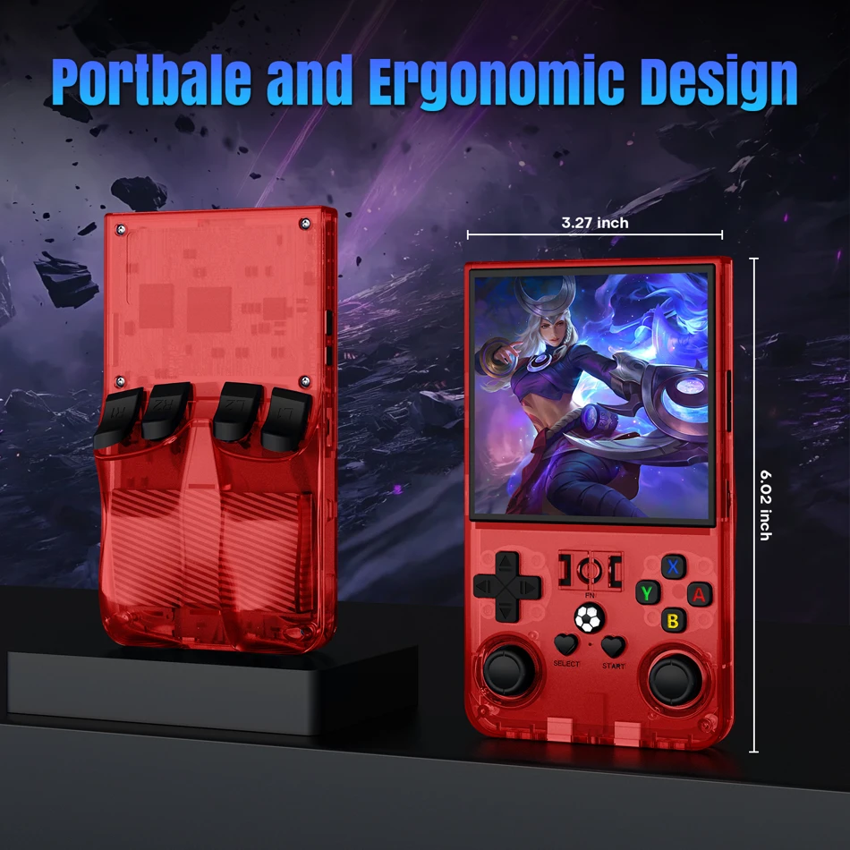 RG40 Retro Handheld Game Console 4.0 Inch IPS Screen Linux System 22000+ Games Portable Video Game Player Ship from US