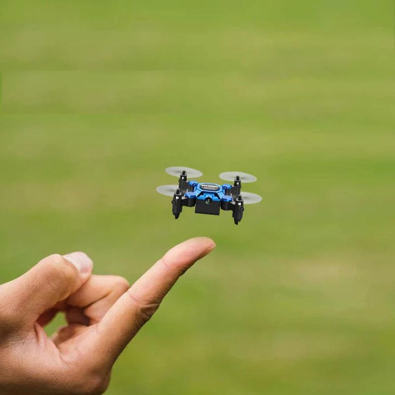 Mini Folding Drone with Aerial Camera, Remote-Controlled Helicopter Toy for Students