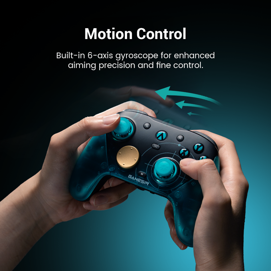 GameSir G7 Pro Aimlabs Edition Wireless Controller 8000Hz Polling Rate TMR Gen-2 Joystick Hall Effect Trigger Switch