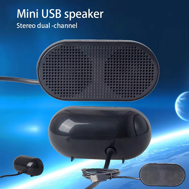 Brand Model Mini Computer Speaker USB Stereo Sound Box Set