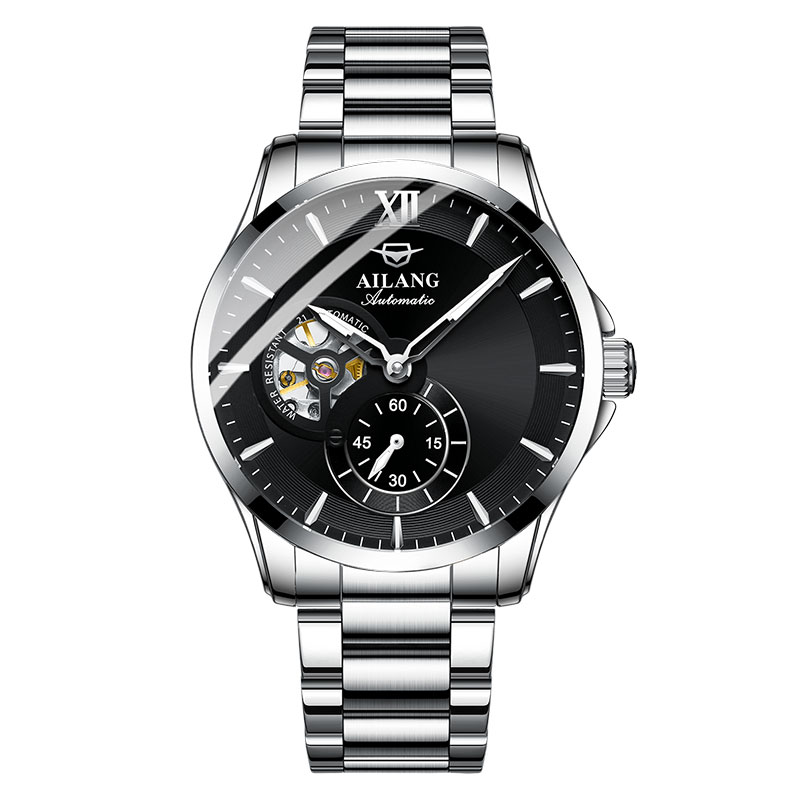 Watches for Men Tourbillon Skeleton Luminous Luxury Mechanical Self Winding Men's Wrist Watch Waterproof