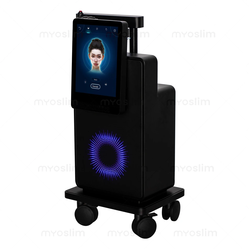 EMSZERO MYOslim Microcurrent Electromagnetic Facial Rejuvenator, Anti-Wrinkle Skin Tightening Device, Professional-Grade Home Use, Lifted Firm Facial Contours