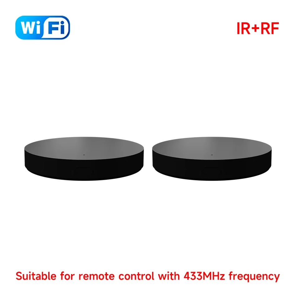 Tuya WiFi IR RF Universal Smart Remote SmartLife App Control for TV AC DVD Compatible Alexa Google Assistant