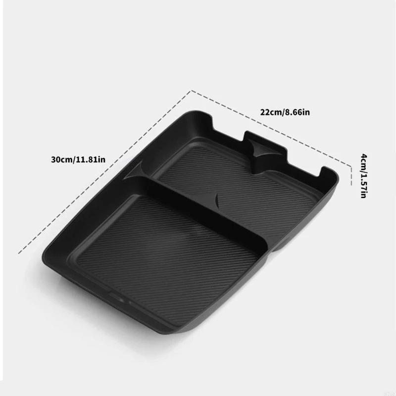 M76E TPE Car Organiser Practical Auto Interior Organiser Flexible & Strong Car Tray for 0 Run B10 Lower Dashboard Designed for