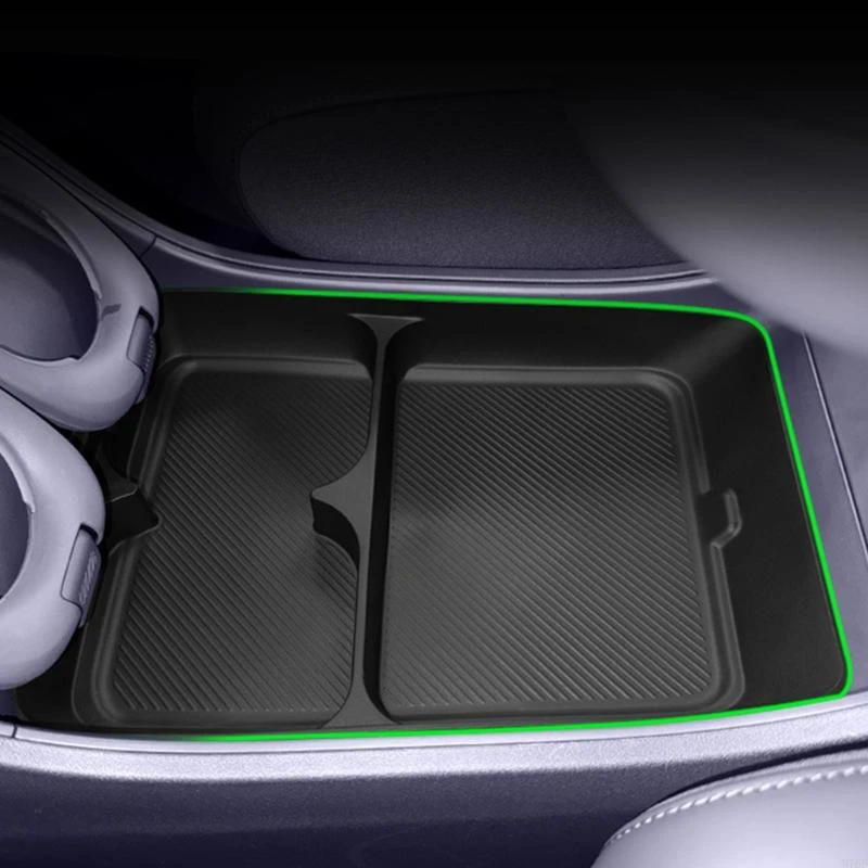 M76E TPE Car Organiser Practical Auto Interior Organiser Flexible & Strong Car Tray for 0 Run B10 Lower Dashboard Designed for