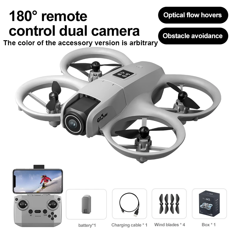 GT3 MAX RC Drone Quadcopter 8K 5G Dual Camera Obstacle Avoidance Remote Control Aircraft Professional HD Aerial Photography