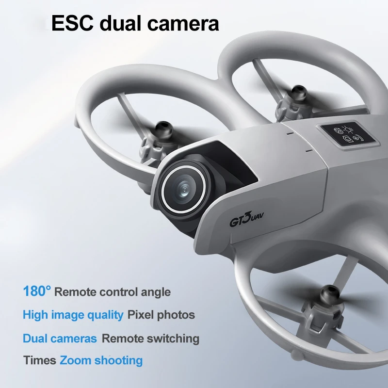 GT3 MAX RC Drone Quadcopter 8K 5G Dual Camera Obstacle Avoidance Remote Control Aircraft Professional HD Aerial Photography