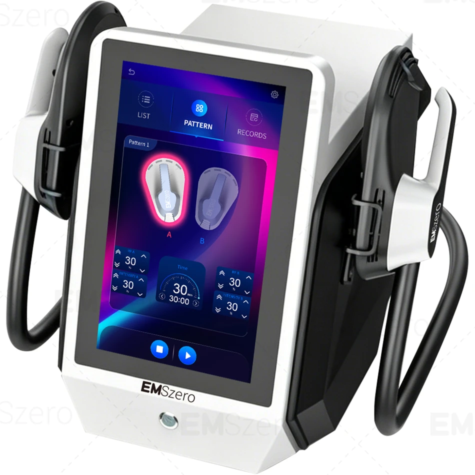 KES 15 Tesla 6500W EMS RF Hi-EMT Sculpting Machine Body Contouring Device for Muscle Stimulation and Weight Loss