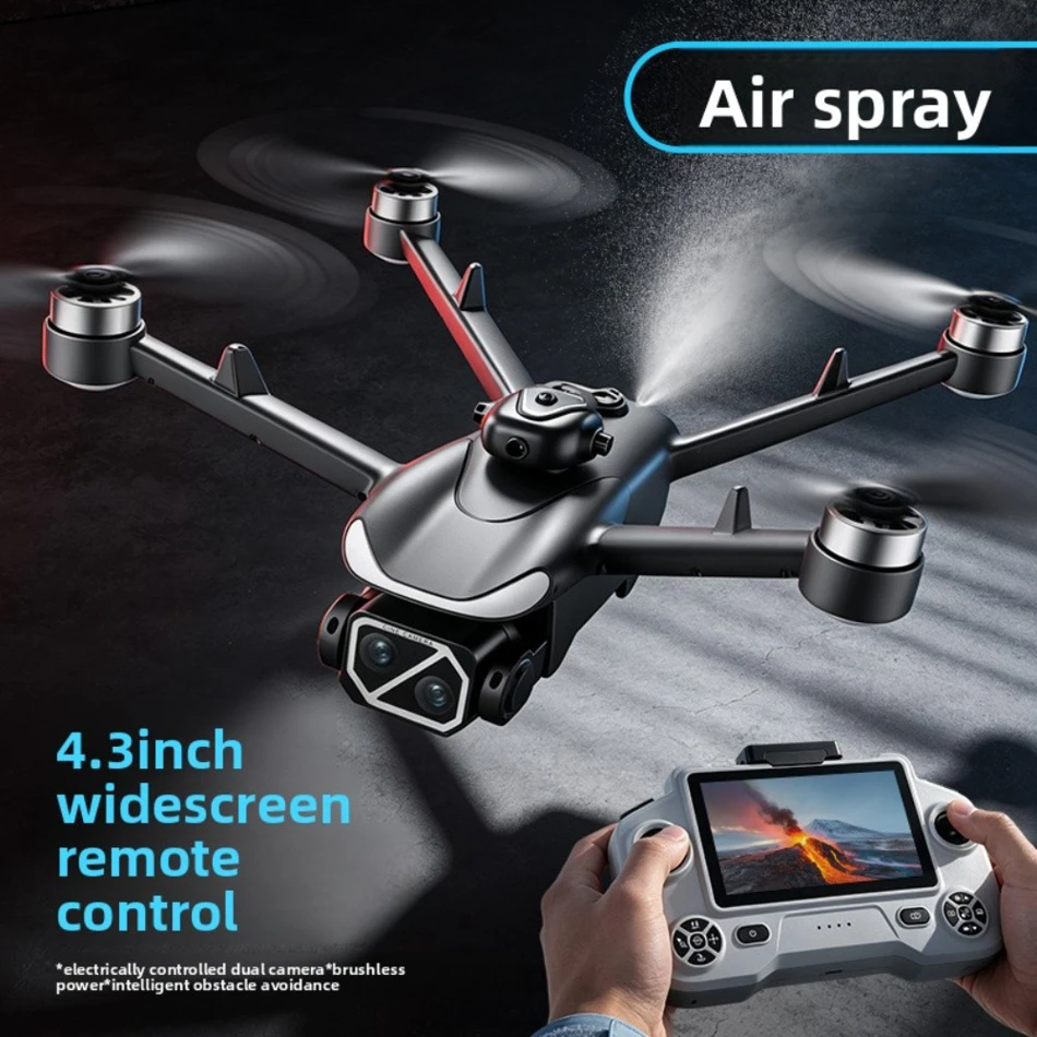 HD Aerial Photography Drone with Brushless Motors, Optical Flow Positioning, Obstacle Avoidance, ESC, and Remote Control for Precision Flight.