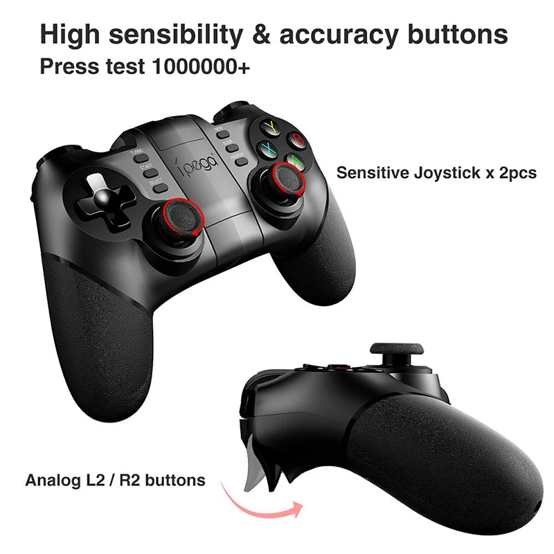 GameSir T4 Pro Wireless Gaming Controller Bluetooth USB for iPhone Android PC PS4 PS3 Nintendo Switch