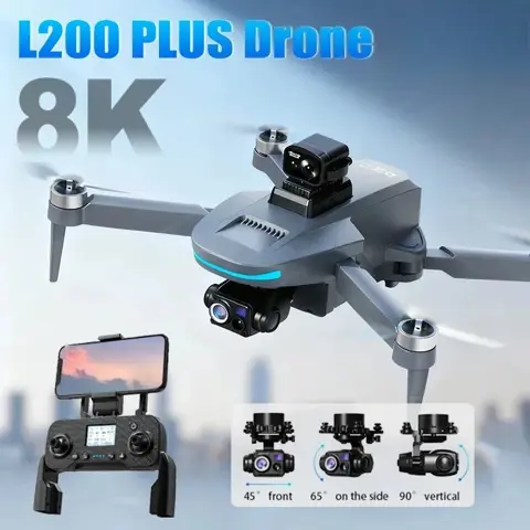 Xiaomi L200 Plus GPS Drone 4K HD Dual Camera Professional GPS UAV Three-Axis Gimbal Brushless Motor FPV RC Quadcopter Toys