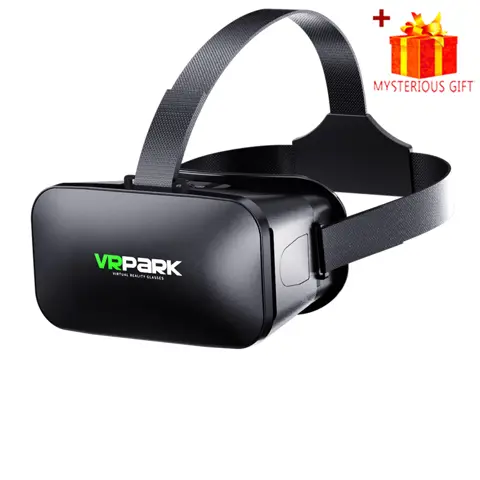 3D Virtual Reality VR Headset for Smartphones. Immersive mobile viewer goggles with adjustable lenses for gaming and video on any cell phone device.