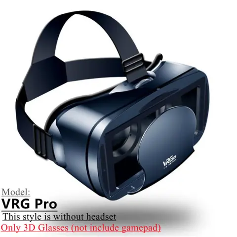 Virtual Reality VR Glasses IMAX Huge Screen HD 3D Glasses Google Cardboard Box VR Headset Helmet 5-7 Inch Phone Support Gamepad