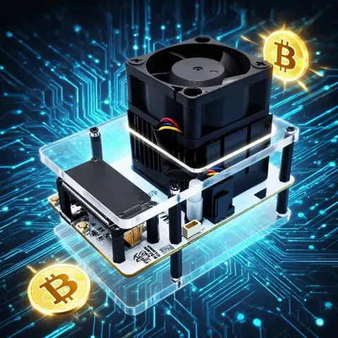NMAxe Gamma 601 Bitcoin Lottery Miner, 1.2THs ASIC, Open-Source Home System