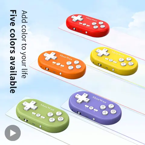 Mini Gamepad Gaming Control Bluetooth Wireless Game Pad iPhone Android PS4 PS3 Switch Xbox Mobile iOS PC TV Controller