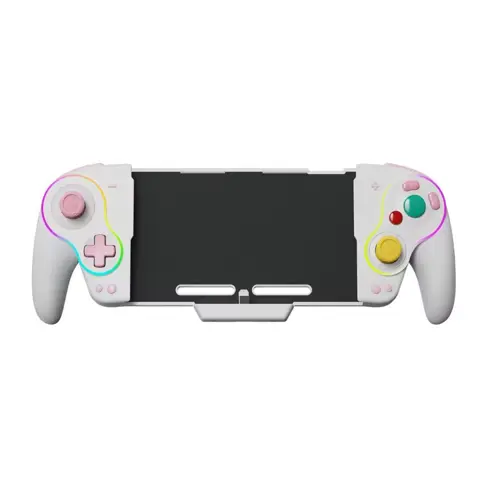 Nintendo Switch OLED Wired USB Controller Gamepad Hall Effect RGB Joystick Accessories Kit