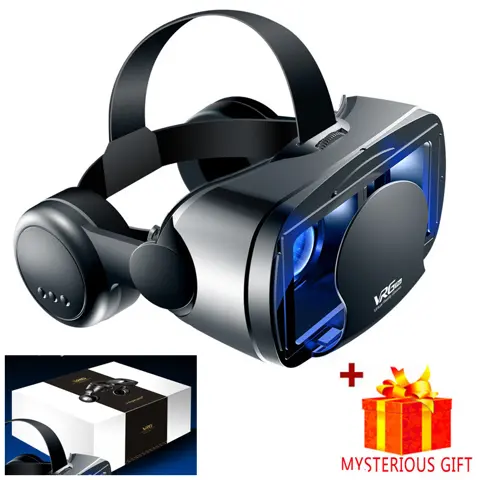 VRG Pro 3D Virtual Reality Headset for Smartphones VR Glasses Adjustable Lenses