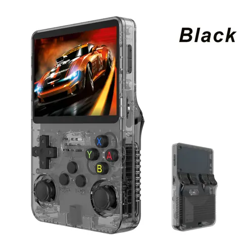 BOYHOM Original R36S Retro Handheld Video Game Console Linux System 3.5 Inch IPS Screen 64GB Games 1G RAM Portable Pocket Video Player