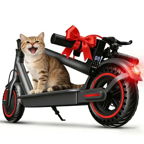 Apex Pro Electric Scooter Adults 350W 36V 5.2Ah 19 Miles Foldable E Scooter Solid Tire 8.5" App Included