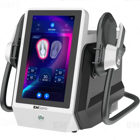 KES 15 Tesla 6500W EMS RF Hi-EMT Sculpting Machine Body Contouring Device for Muscle Stimulation and Weight Loss